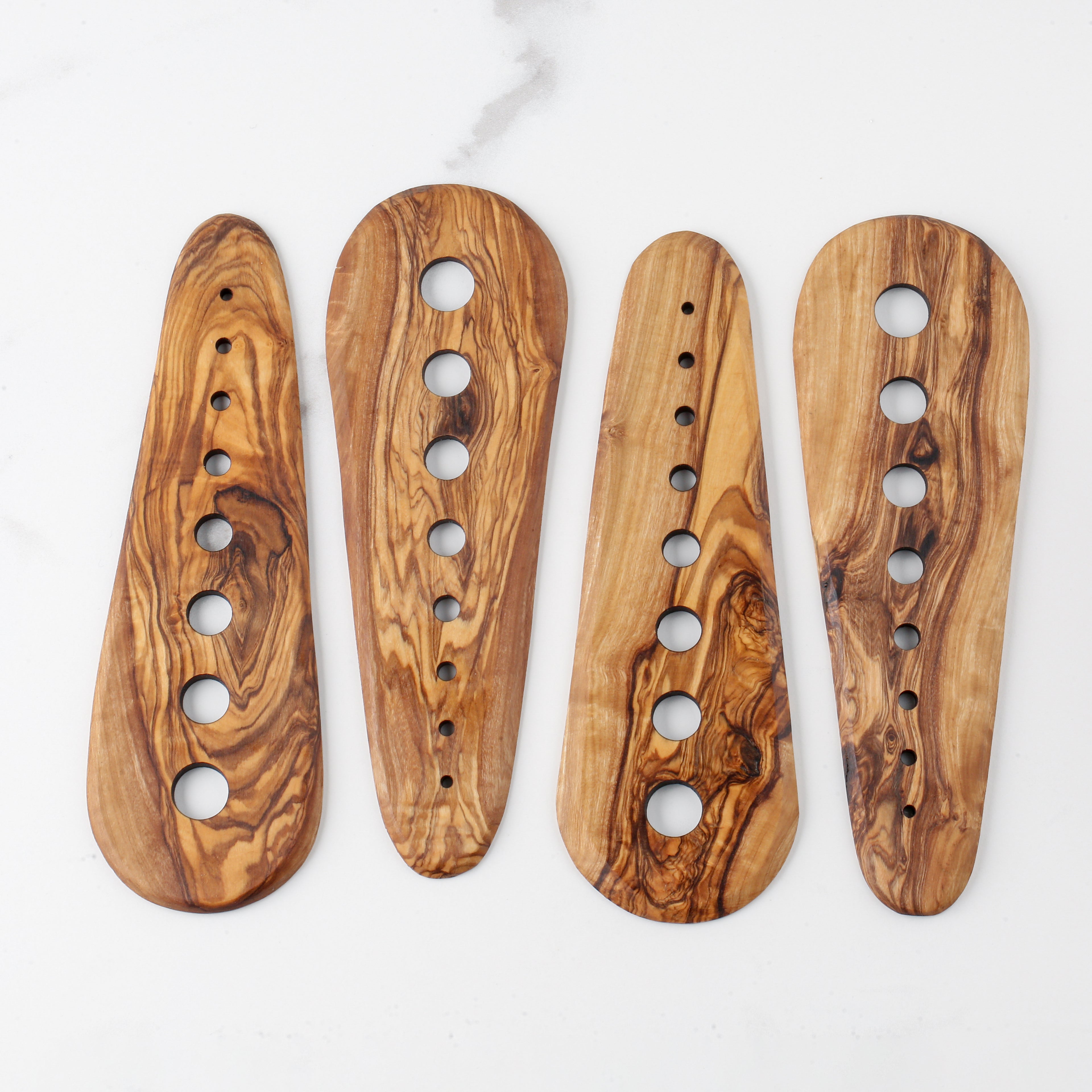 Handmade Olive Wood Herb Stripper | Eco-Friendly Cooking Accessory