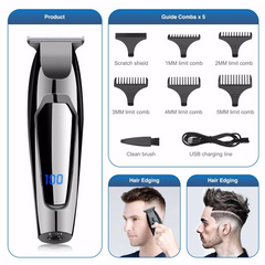 Professional hair clippers for men Cordless Haircut kit Beard Trimmer