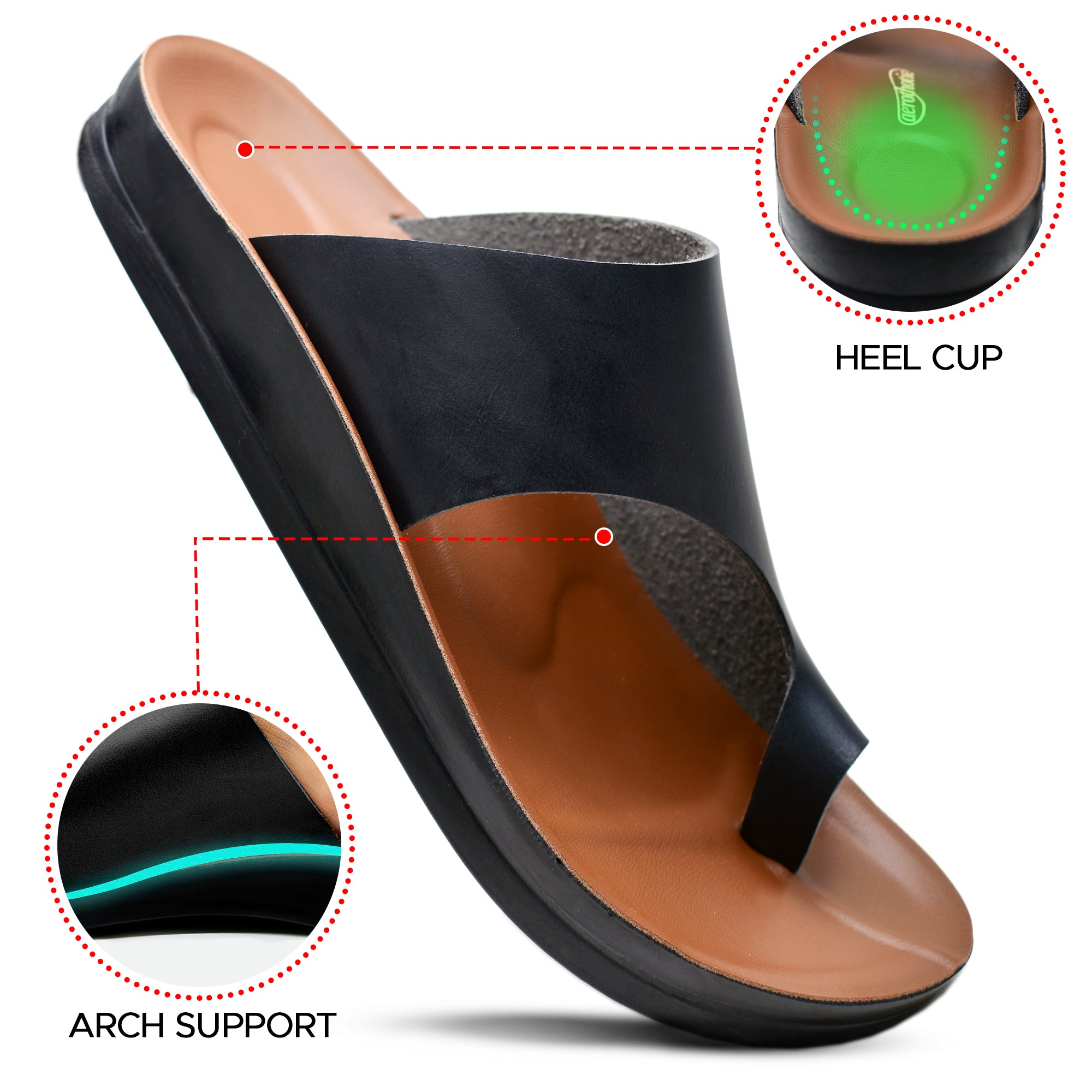 Aerothotic Neritic Comfortable Slides For Women - Horizon Bliss