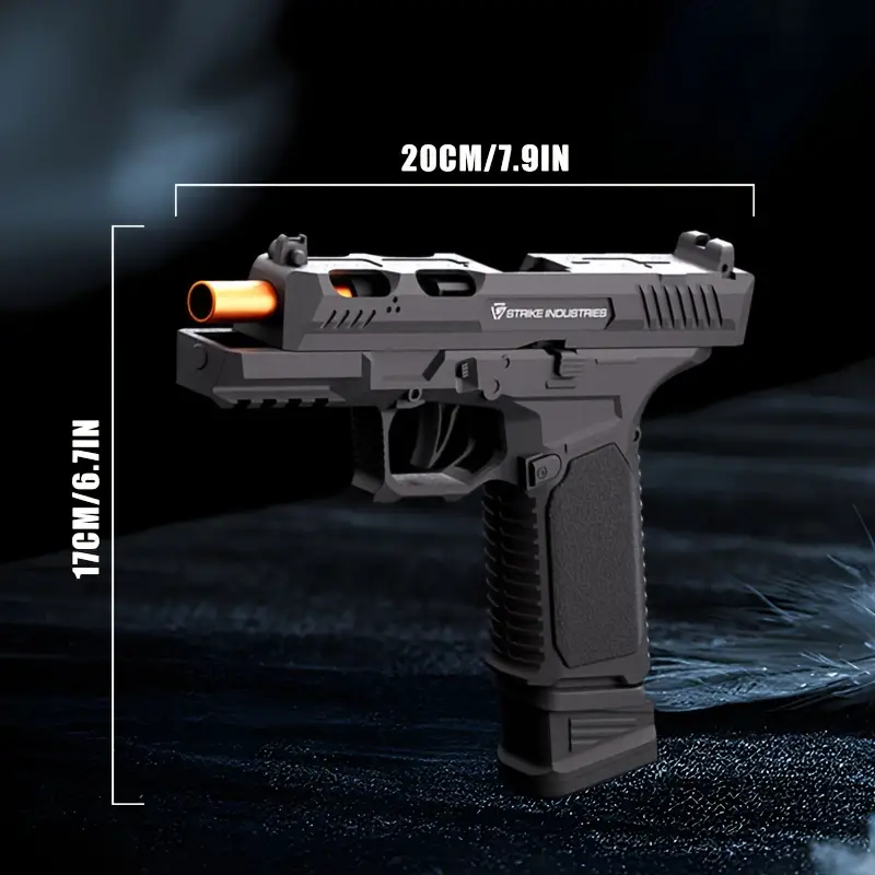 Auto Eject Toy Gun Soft Bullet Pistol