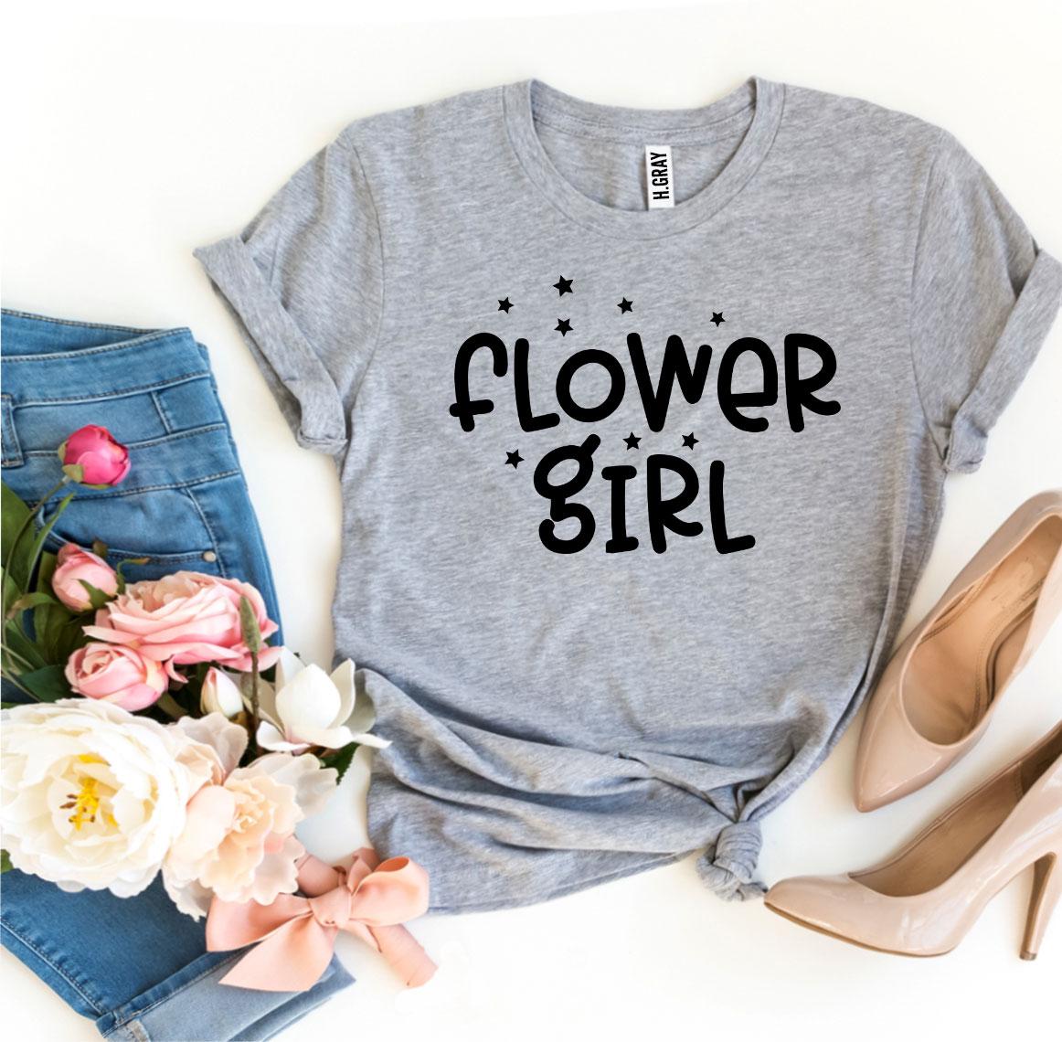 Flower Girl T-shirt - Horizon Bliss