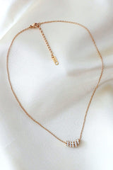 18 Karats Rose Gold Filled Necklace - Horizon Bliss