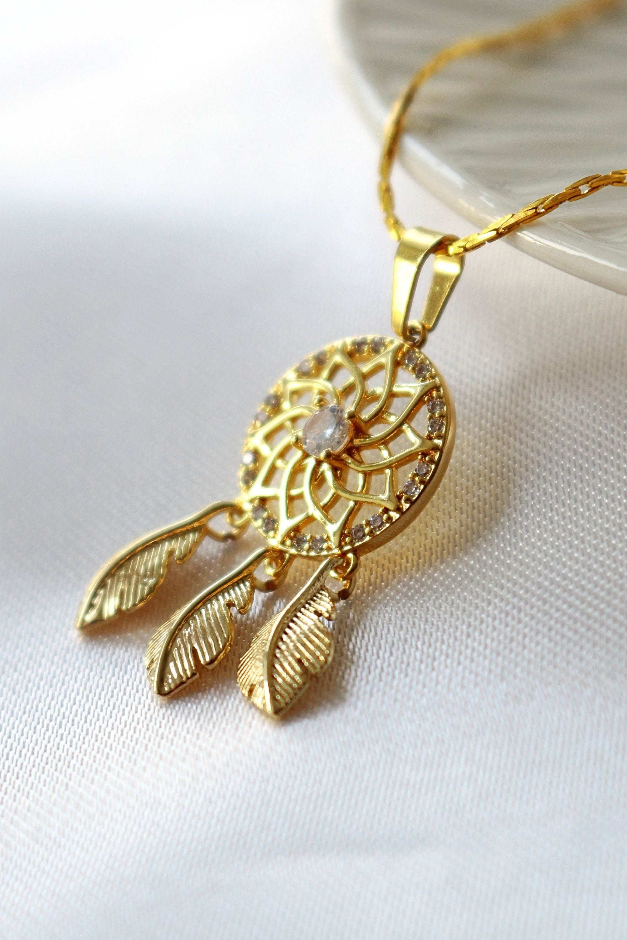 24 Karats Dream Catcher Necklace - Horizon Bliss