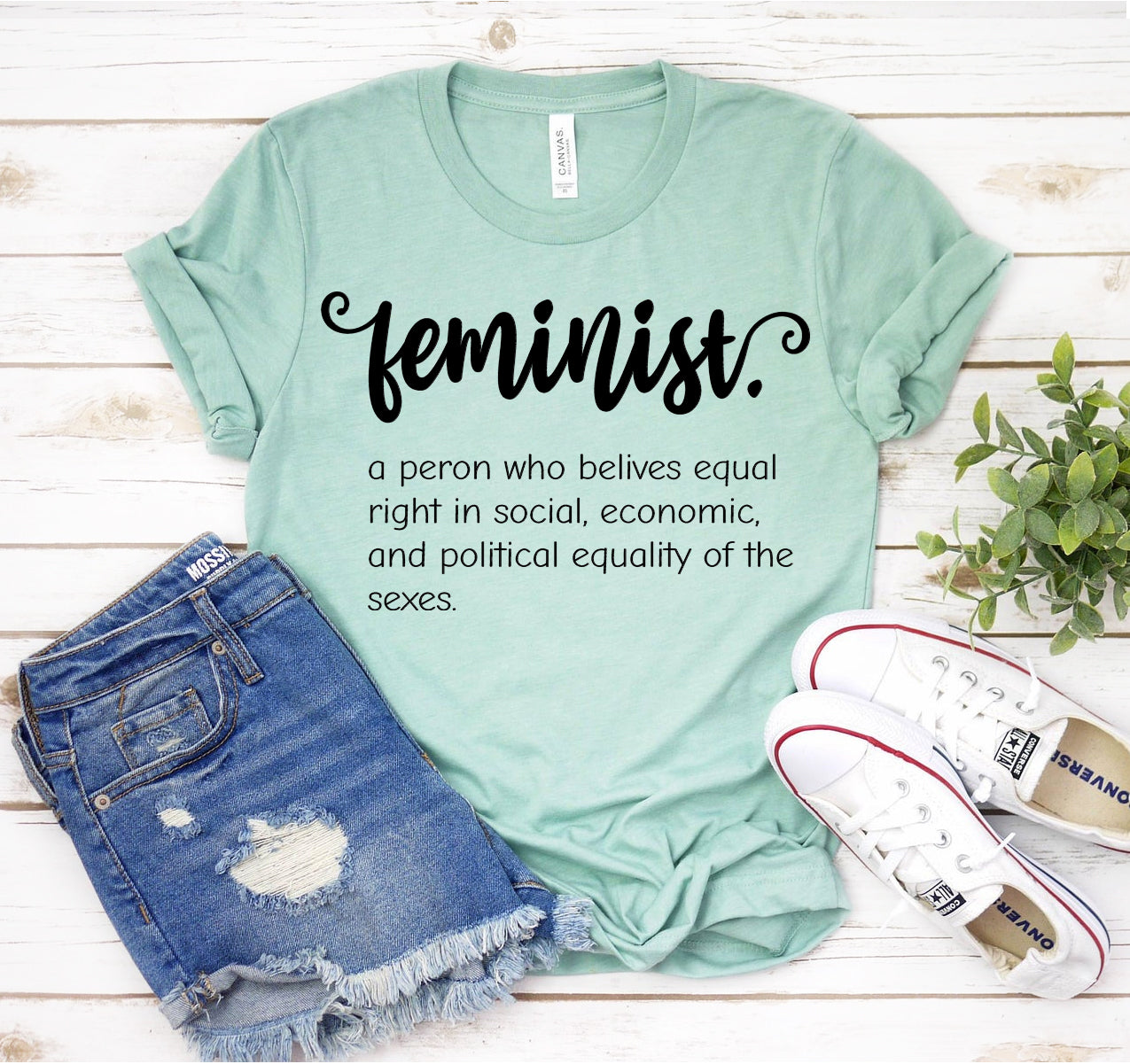 Feminist T-shirt - Horizon Bliss