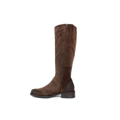 Brown Leather Knee High Boots - Horizon Bliss