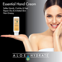 AloeHydrate Essential Hand Cream; Moisturize, Soften, Repair Dry Skin