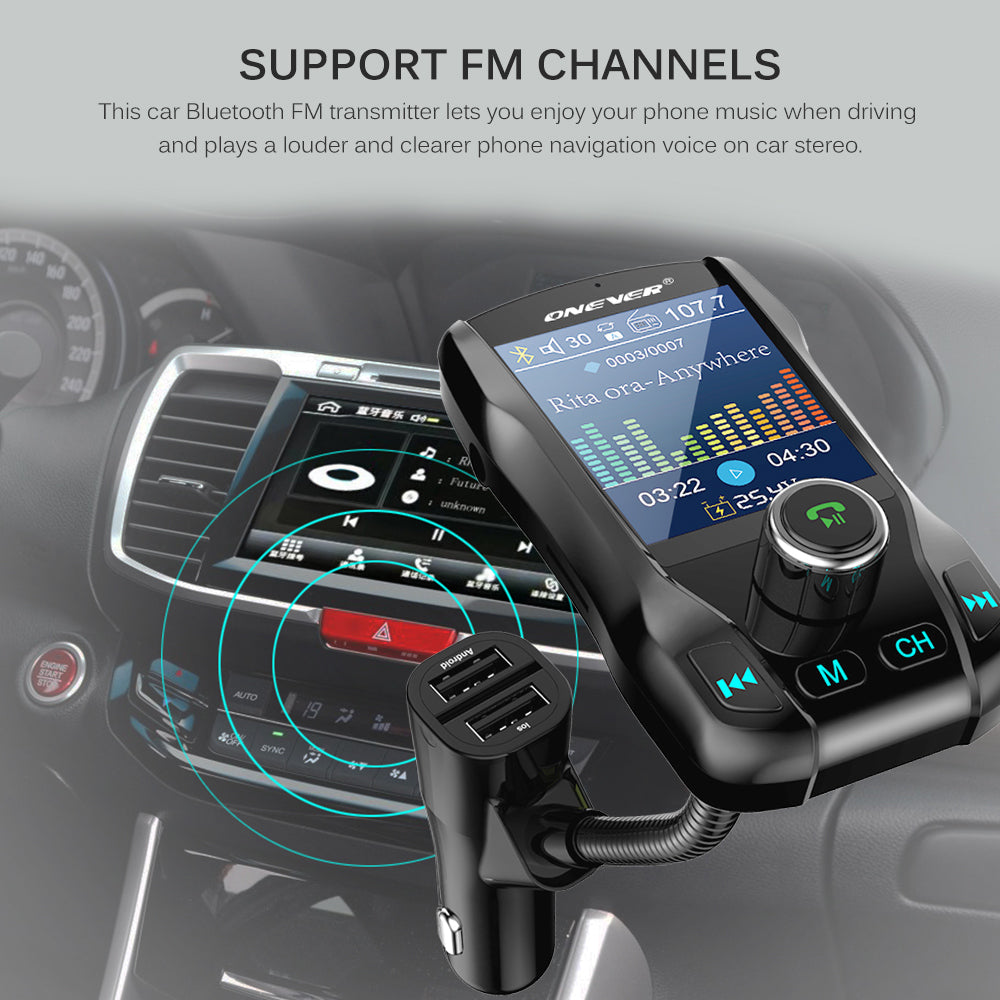 Bluetooth FM Transmitter for Car Bluetooth V3.0 - Horizon Bliss