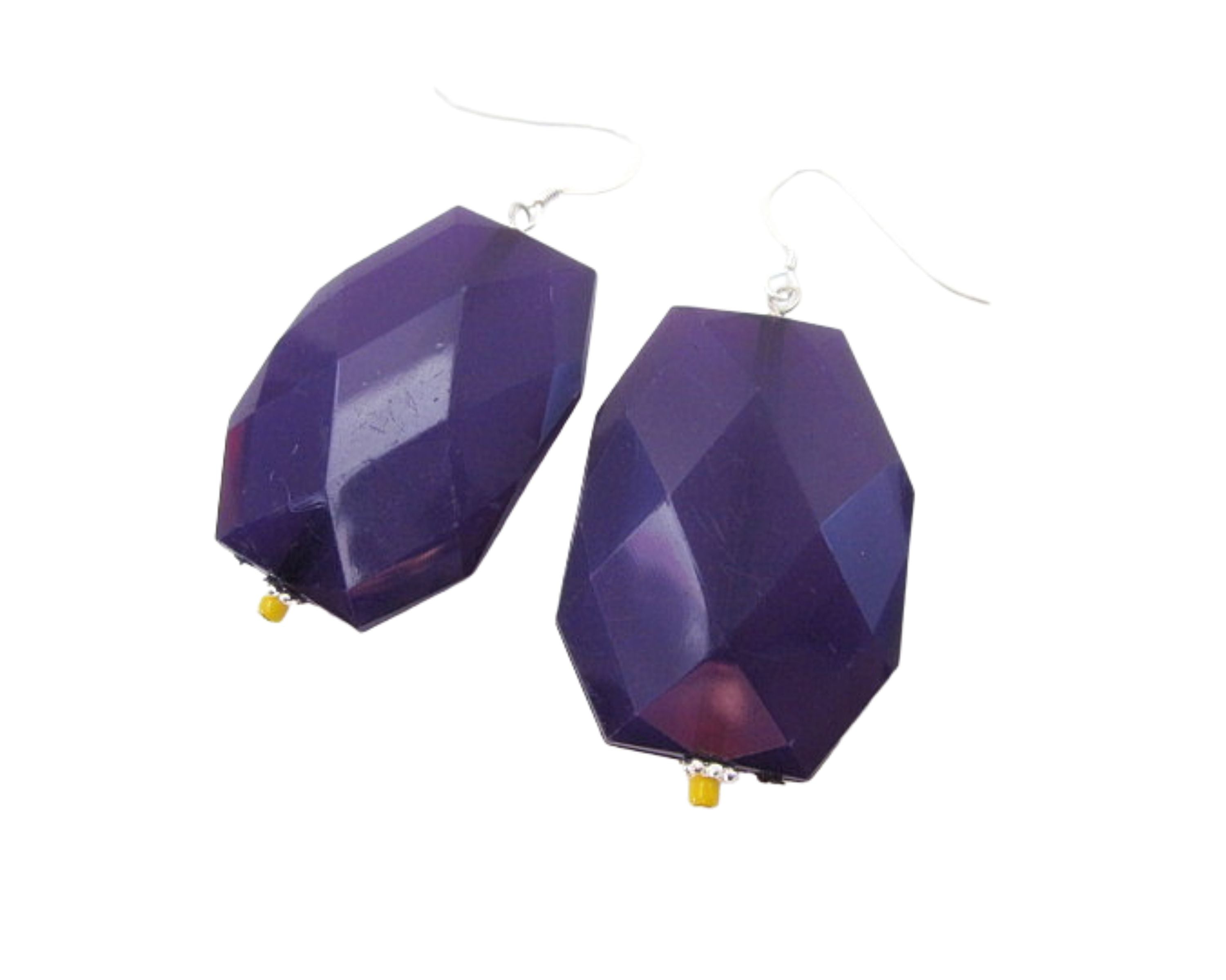 Color Block Dangle Earrings - Horizon Bliss