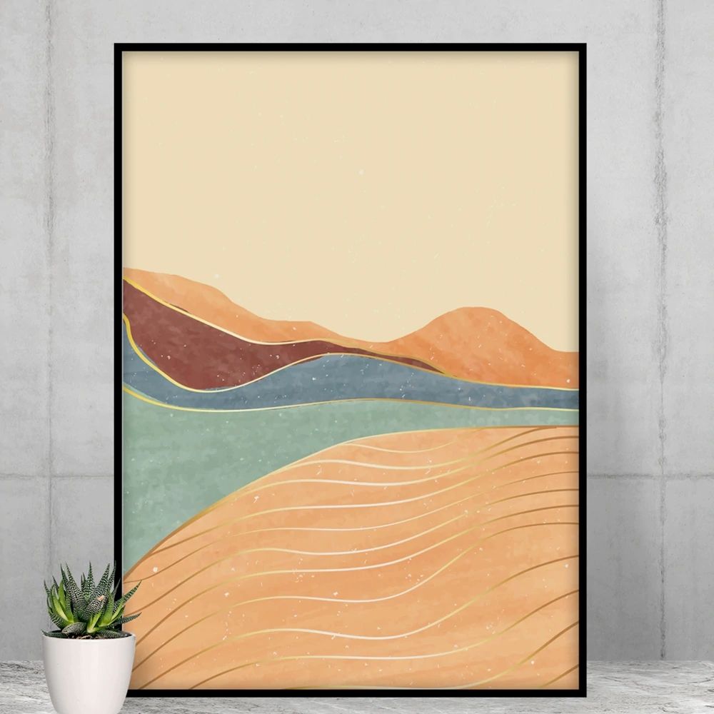 Toscana Landscape Premium Matte vertical posters - Horizon Bliss