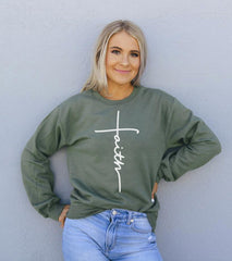 Faith Sweatshirt - Horizon Bliss