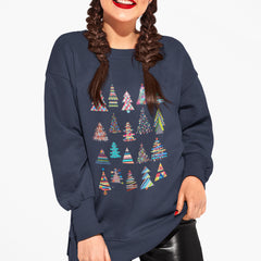 Womens The Christmas Tree Sweatshirt - Horizon Bliss