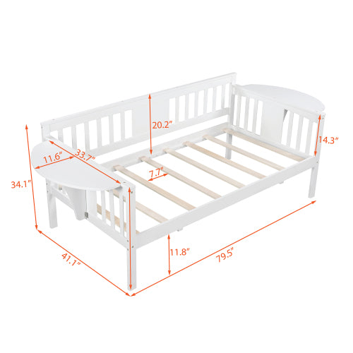 Twin size Daybed with Twin Rails - Horizon Bliss