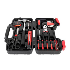 39PCS Hand Tool Set Home Measuring Tape Pliers Tool Kit - Horizon Bliss