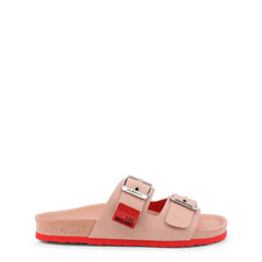 Pink Slide Sandals - Horizon Bliss