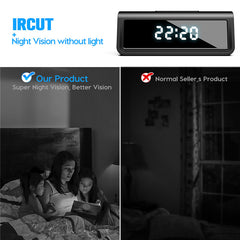 4K Wifi Secret Clock Micro Camera Security Camera IR Night Vision - Horizon Bliss