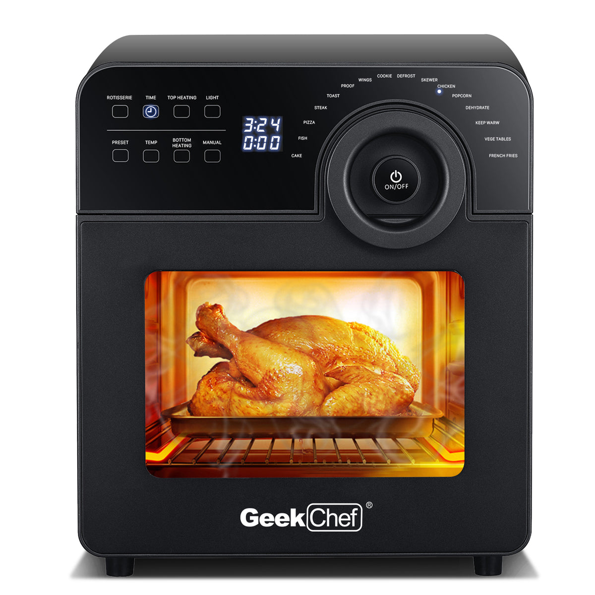 Geek Chef 1700W Convection Air Fryer Toaster Oven - Horizon Bliss