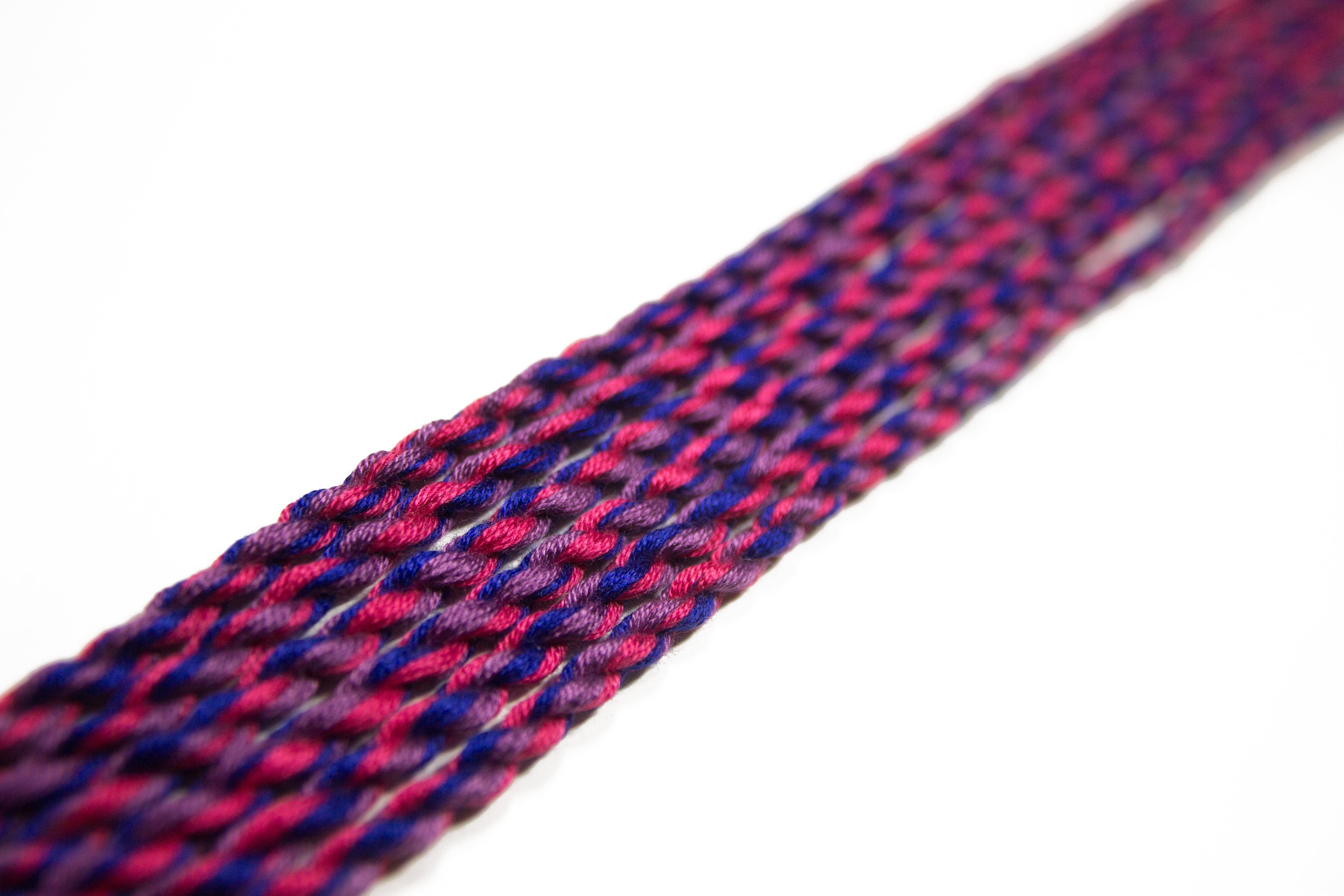 Bisexual Friendship Bracelet, Handmade Cotton Bracelet, LGBTQ Pride