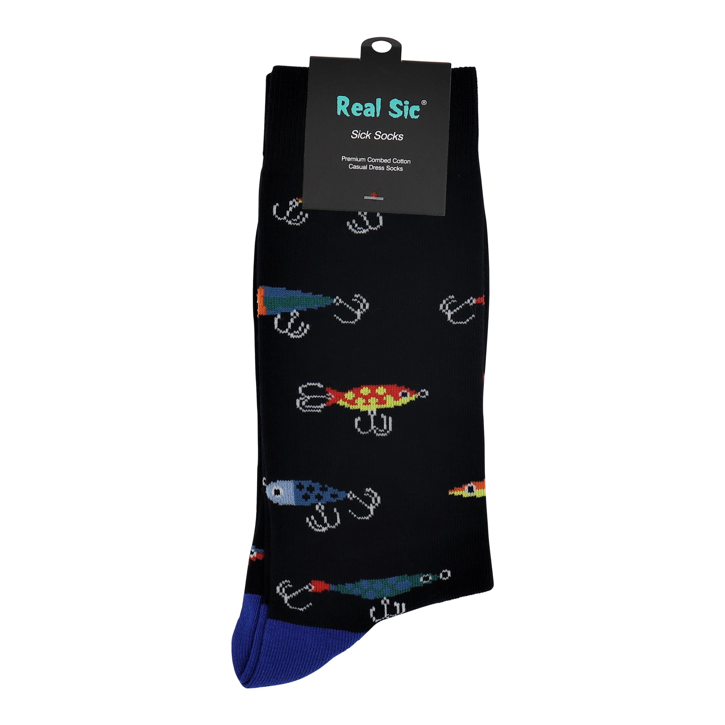 Sick Socks – Fishing lure – Down South Socks For Men and Women - Horizon Bliss