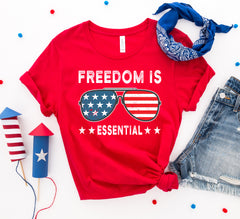 Freedom is essential T-shirt - Horizon Bliss