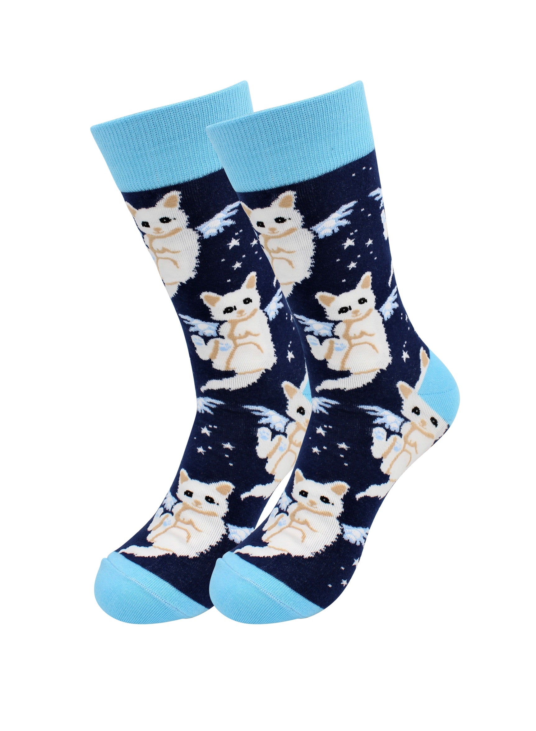 Casual Designer Trending Animal Socks - Cat for Men and Women - Horizon Bliss