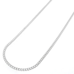 925 Sterling Silver 2MM Cuban Chain - Horizon Bliss