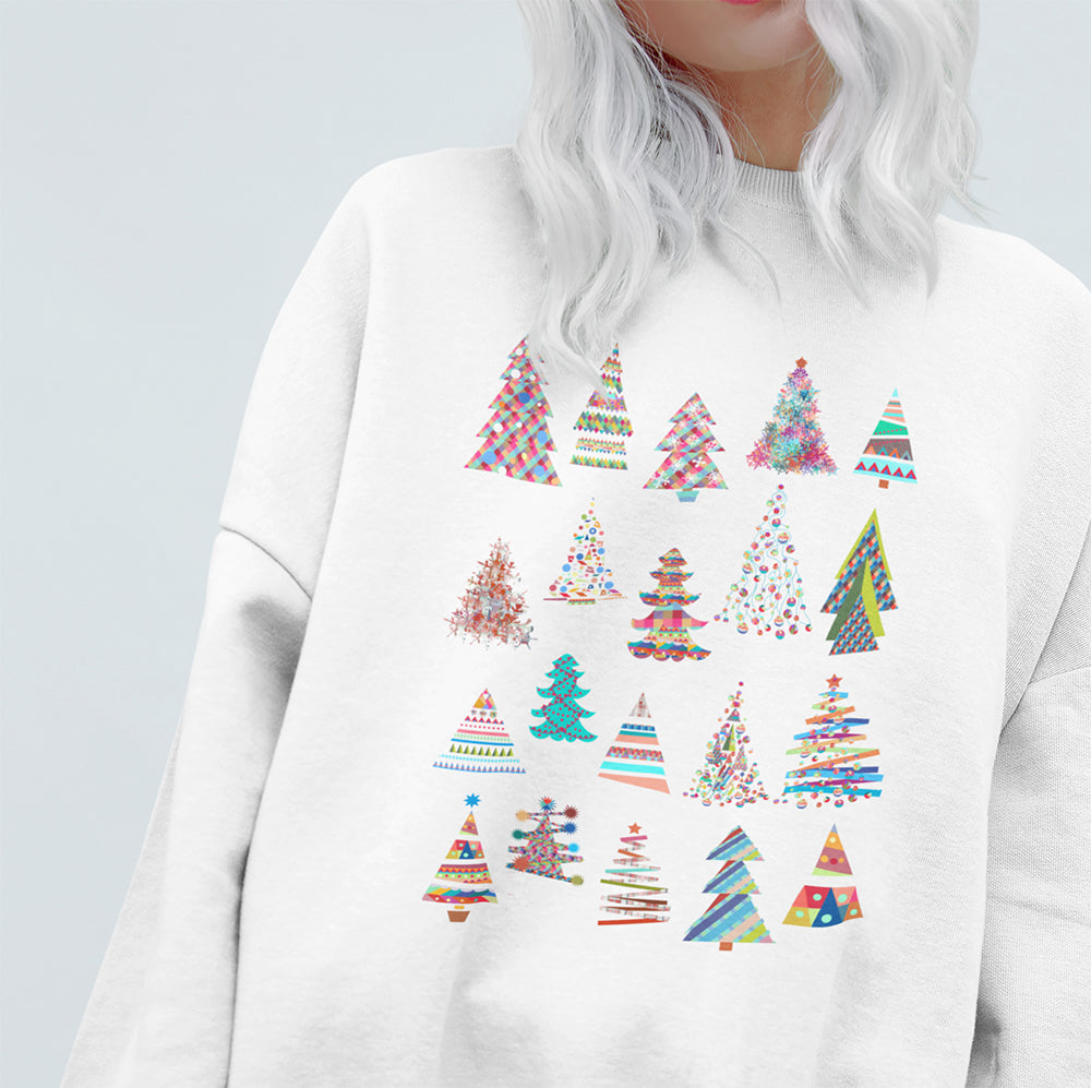 Womens The Christmas Tree Sweatshirt - Horizon Bliss