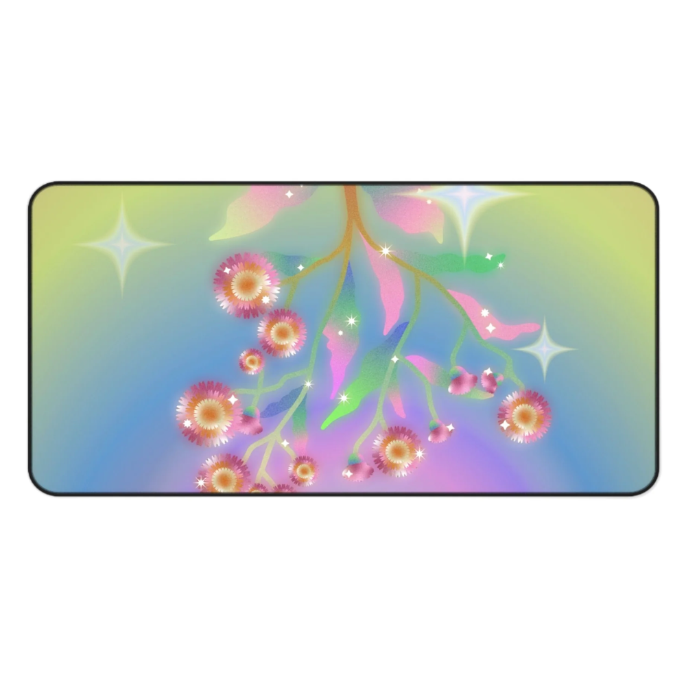 Virtual Flowers Desk Mat - Horizon Bliss