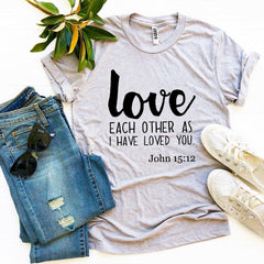 Love Each Other As I Have Loved You T-shirt - Horizon Bliss