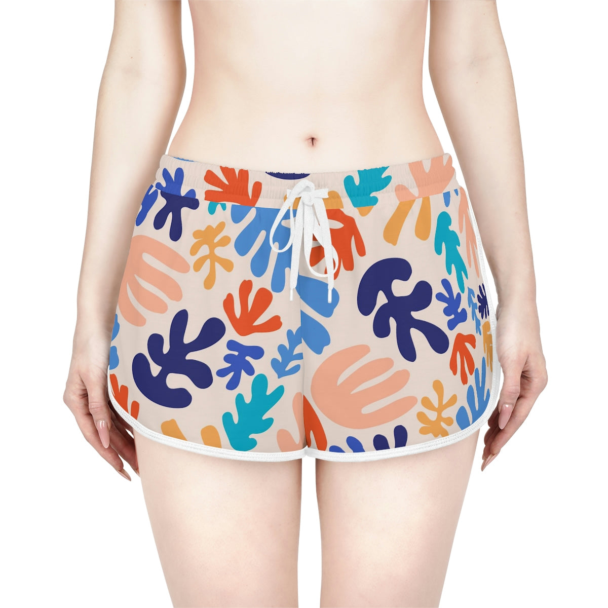 Women's Athletic Shorts - Botanical - Horizon Bliss