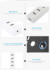 4-Port USB2.0 HUB Expansion