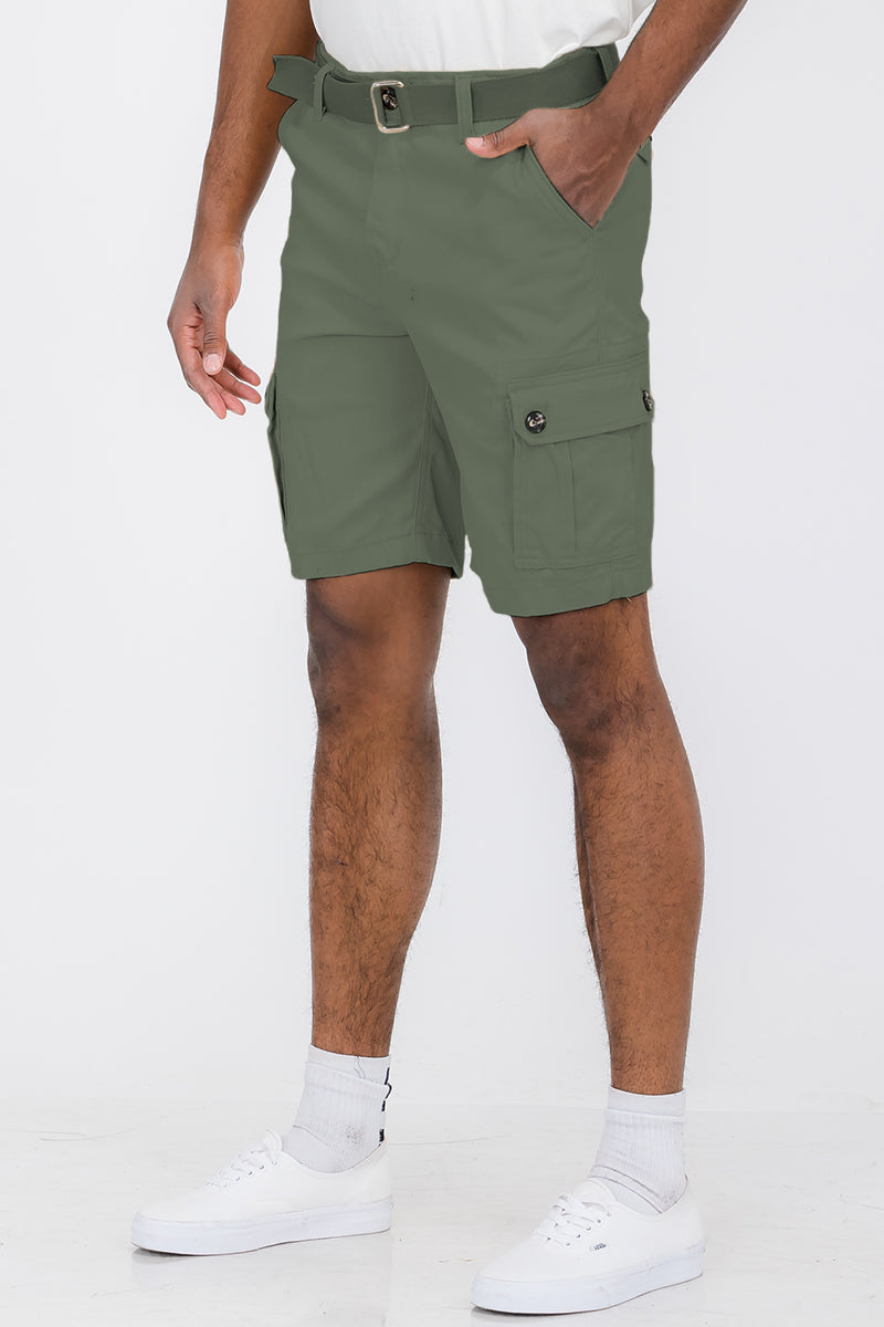 Belted Cargo Short - Horizon Bliss