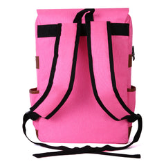 Slim Backpack College,School and Business Fits 15-inch Laptop-Hot Pink - Horizon Bliss