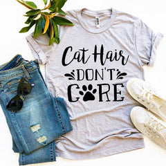 Cat Hair Don’t Care T-shirt - Horizon Bliss