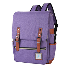 Slim Backpack ,College, School and Business Fits 15-inch Laptop-Purple - Horizon Bliss