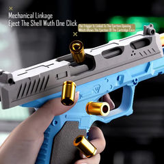 Auto Eject Toy Gun Soft Bullet Pistol