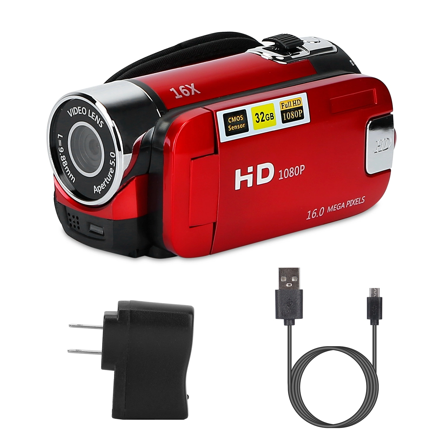 2.7in 16X Zoom DV Camera HD 1080P Digital Video Camcorder - Horizon Bliss