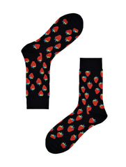 Sick Socks – Strawberry – Food Service Socks - Horizon Bliss