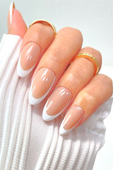 "Classy Luxe" French Manicure Press On Nails Set - Horizon Bliss