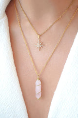 24 Karat Polaris Star Necklace - Horizon Bliss