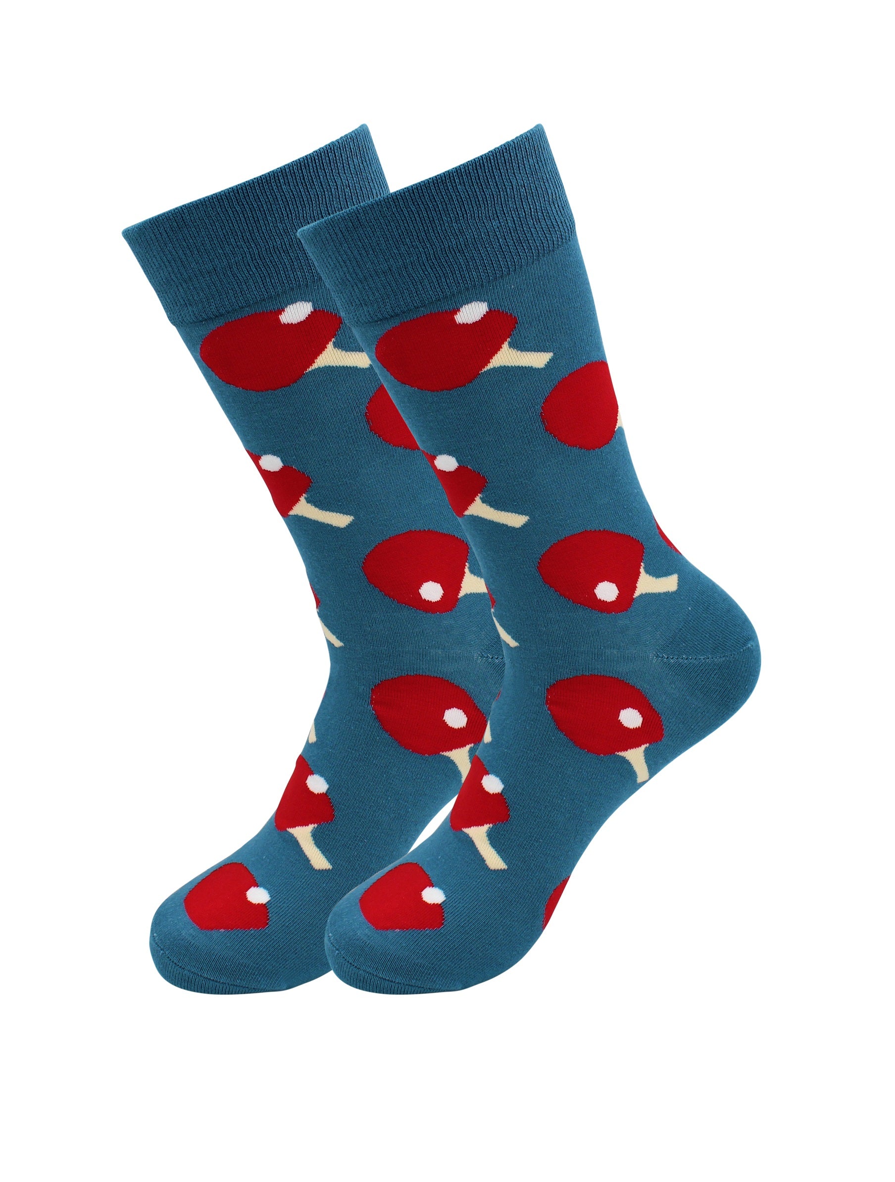 Sick Socks – Ping-Pong – Off The Wall Casual Dress Socks - Horizon Bliss