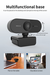 Webcam 1080P Full HD Web Camera With Microphone - Horizon Bliss