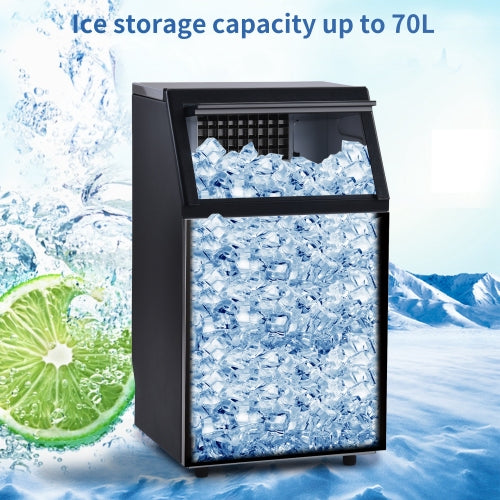 Freestanding Commercial Ice Maker Machine 66LBS/24H Auto-Clean - Horizon Bliss