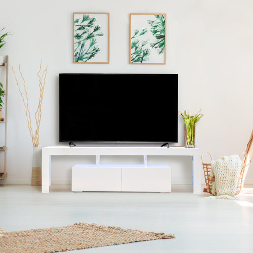 Morden TV Stand with LED Light - Horizon Bliss