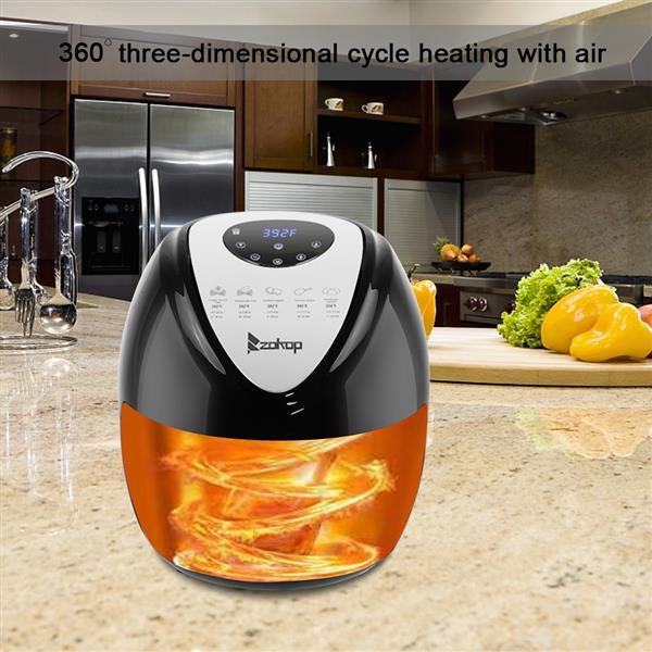 120V 1800W 5.3 L Air Fryer Computer Model - Horizon Bliss