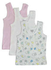 Bambini Girls Printed Tank Top Variety 3 Pack - Horizon Bliss