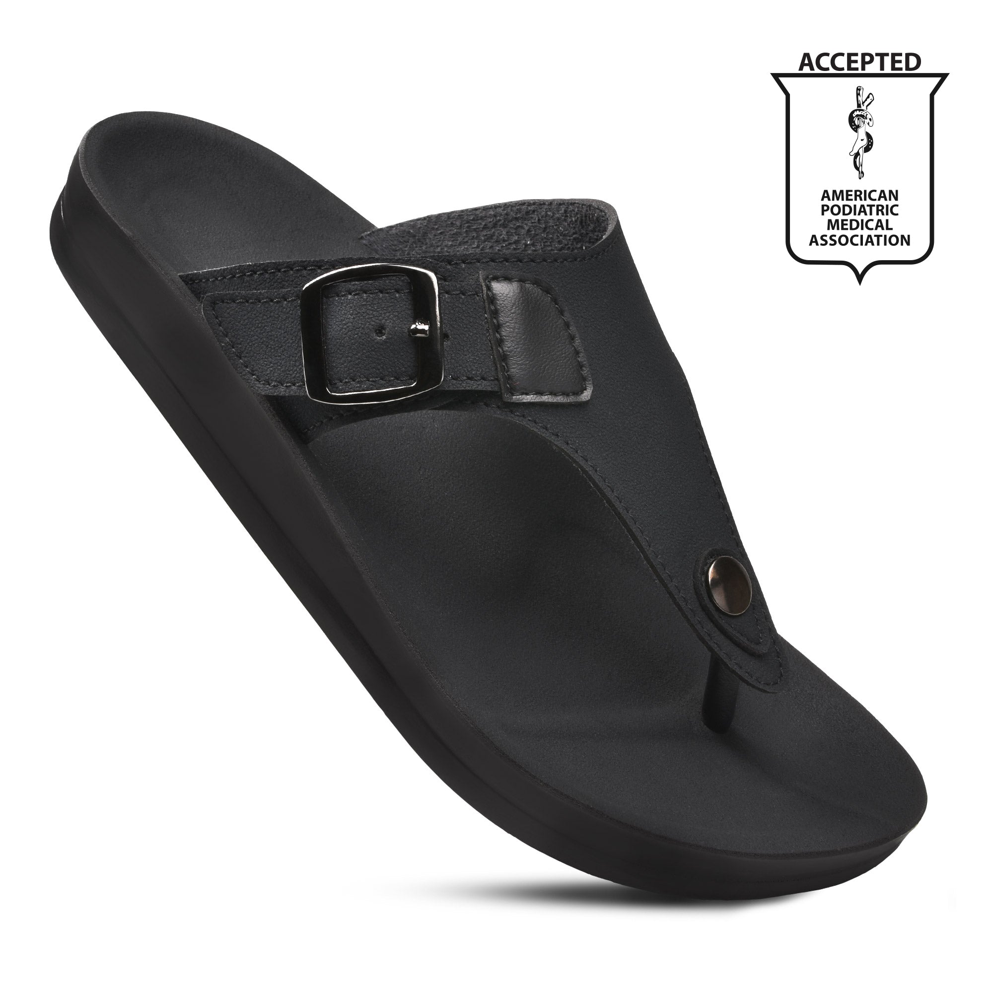 Aerothotic Trench Women's Thong Slip on Sandals - Horizon Bliss