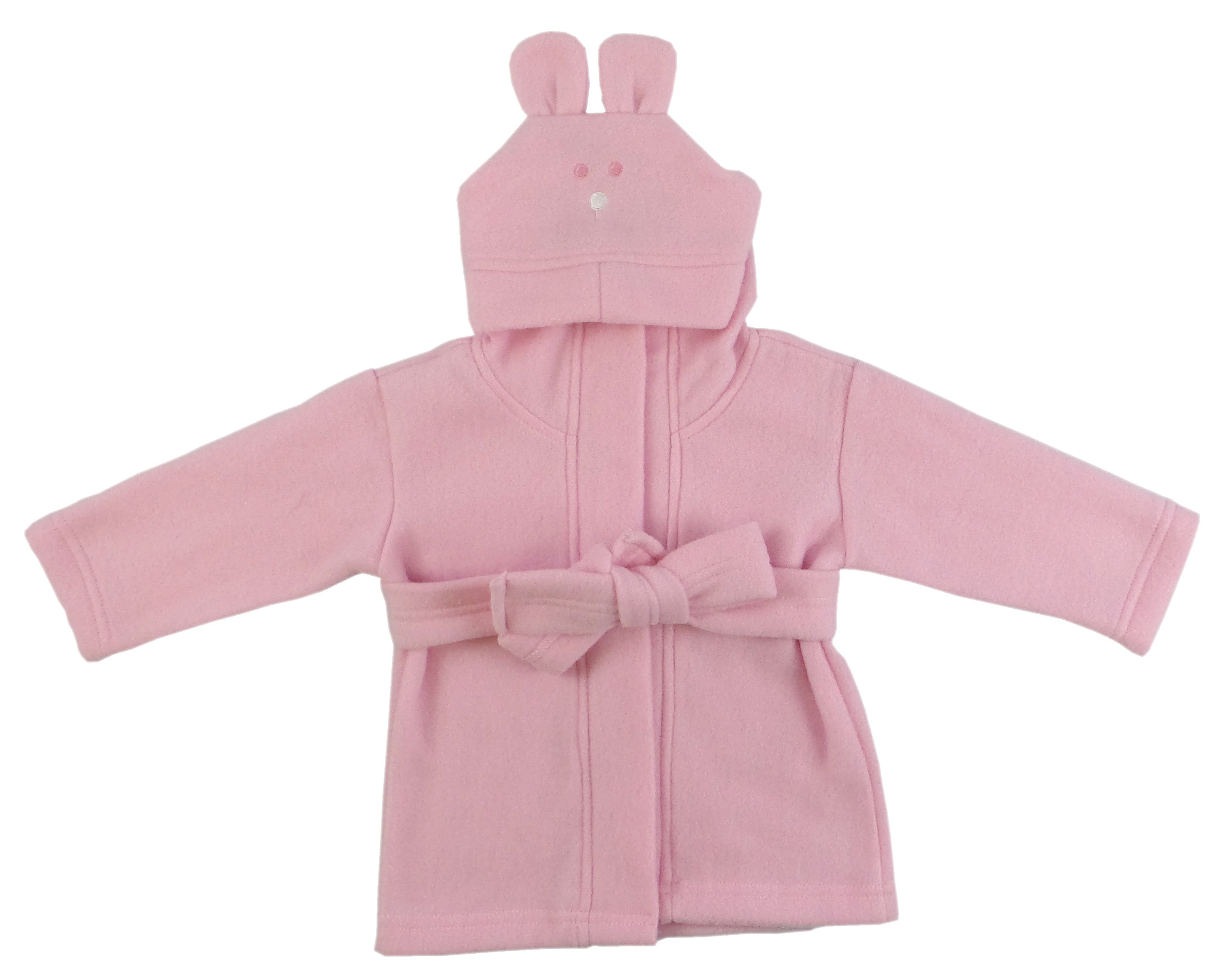 Bambini Fleece Robe With Hoodie - Horizon Bliss