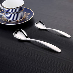 Heart-Shaped Cafe Spoons