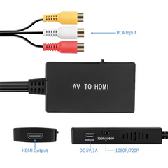 RCA to HDMI Converter Support 1080P PAL/NTSC - Horizon Bliss