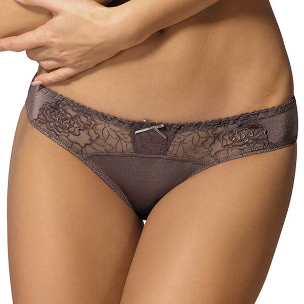 Semi Sheer Low Rise Bikini Panty Gorteks Pamela White - Horizon Bliss